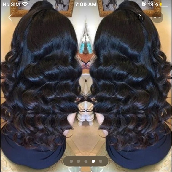 Curly lace front wigs main image 4